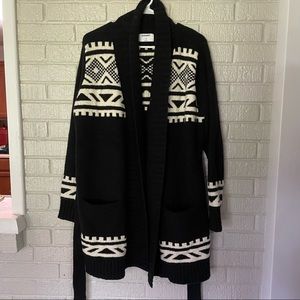 Old Navy Cardigan Sweater Coat L Tall Super Warm